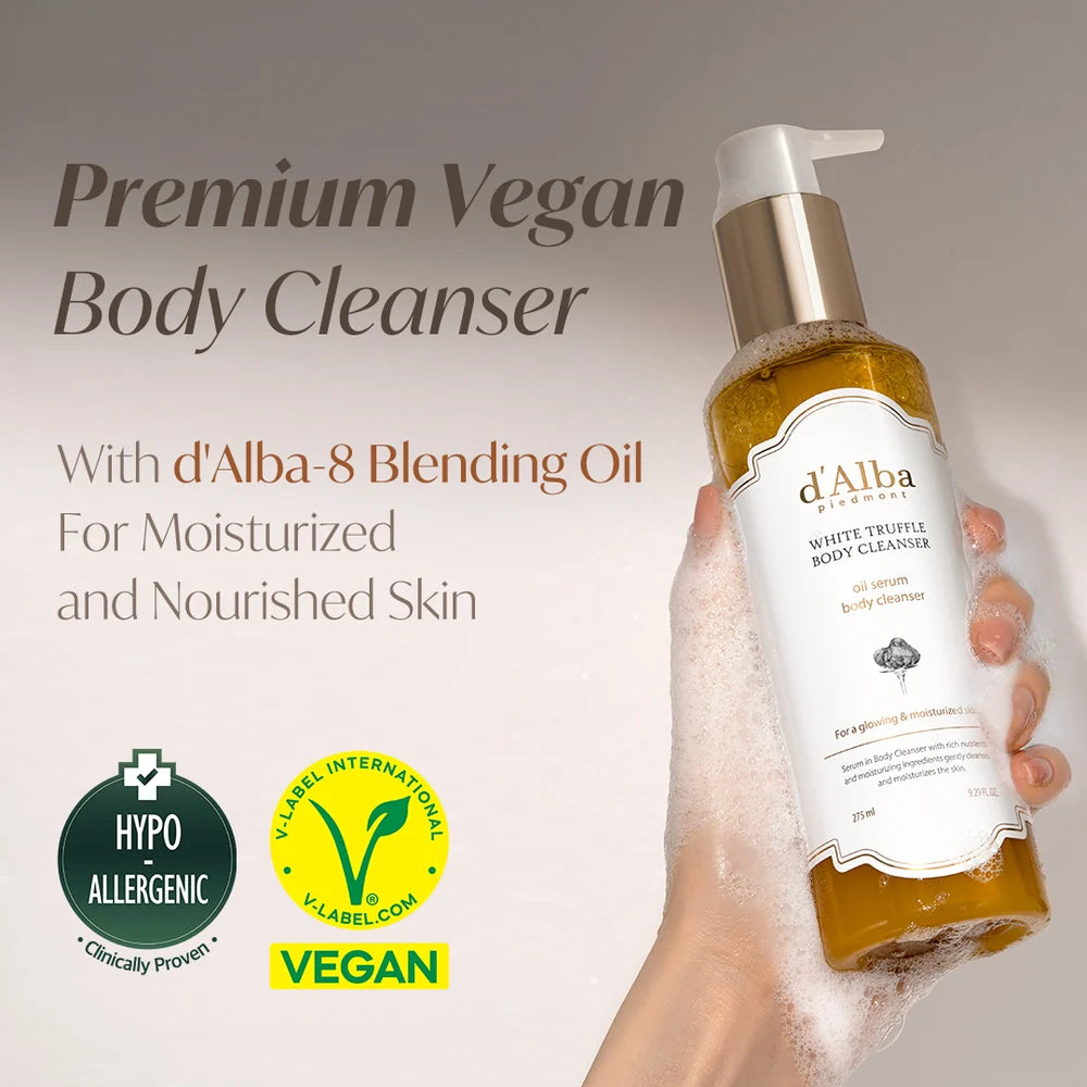 Sữa tắm dưỡng thể tinh chất nấm truffle trắng d'Alba 275ml