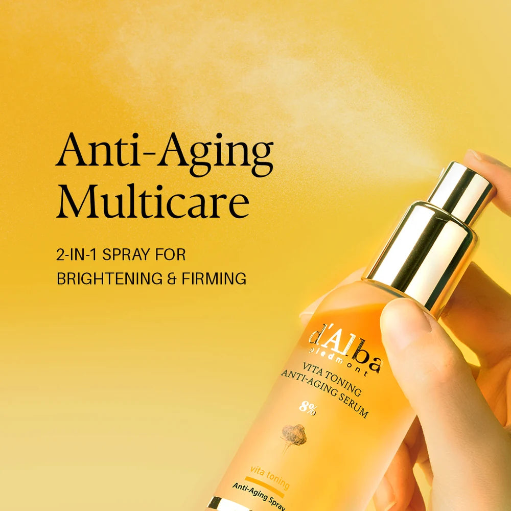 Tinh chất xịt chống lão hóa làm săn chắc da d'Alba Vita 8% 70ml