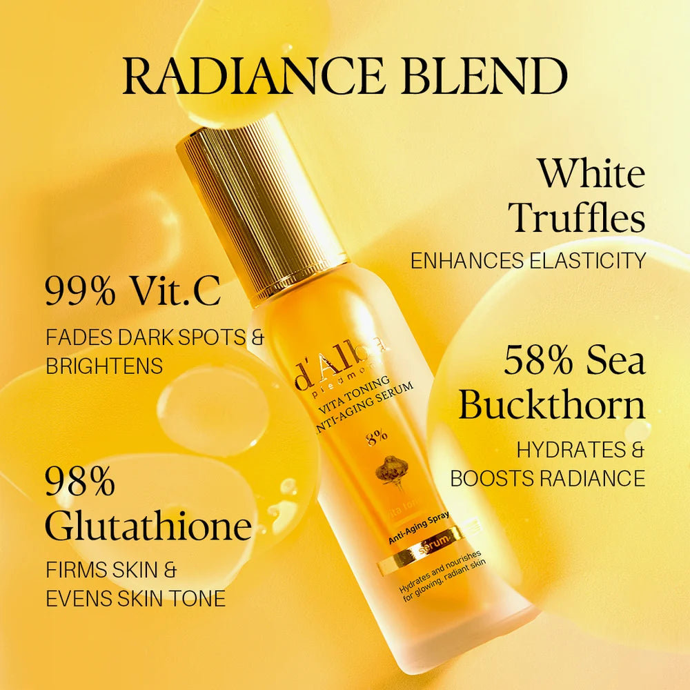 Tinh chất xịt chống lão hóa làm săn chắc da d'Alba Vita 8% 70ml